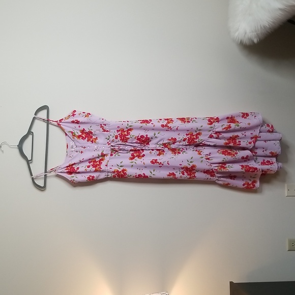 💥Nanette Lepore Floral Purple Summer Dress 10 - Picture 2 of 7